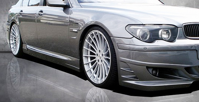 Custom BMW 7 Series  Sedan Side Skirts (2002 - 2008) - $650.00 (Part #BM-050-SS)
